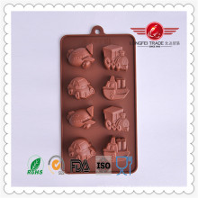 Molde do chocolate do silicone 3D da forma do alto grau
